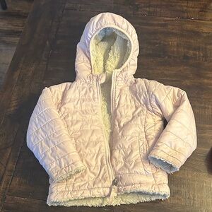 The North Face Kids Pink Puffer Jacket